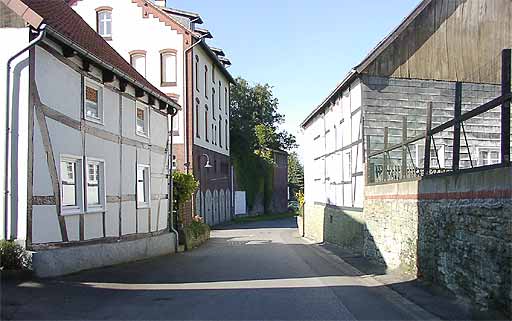 Alte Heerstrae in Ostnnen am 19.09.2001