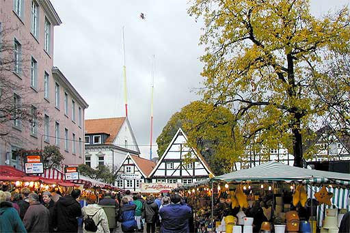 Vreithof zur Allerheiligenkirmes in Soest am 09.11.2001